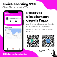 L'application Breizh Boarding VTC