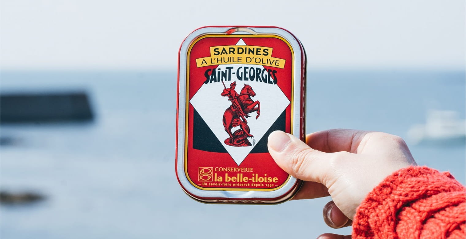 1 - la belle-iloise Dinard - Sardines Saint-Georges - photo brochure