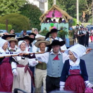 Fête des boudins à Tante Thurine - Le Roc Saint-André - Val d'Oust - Morbihan - Bretagne