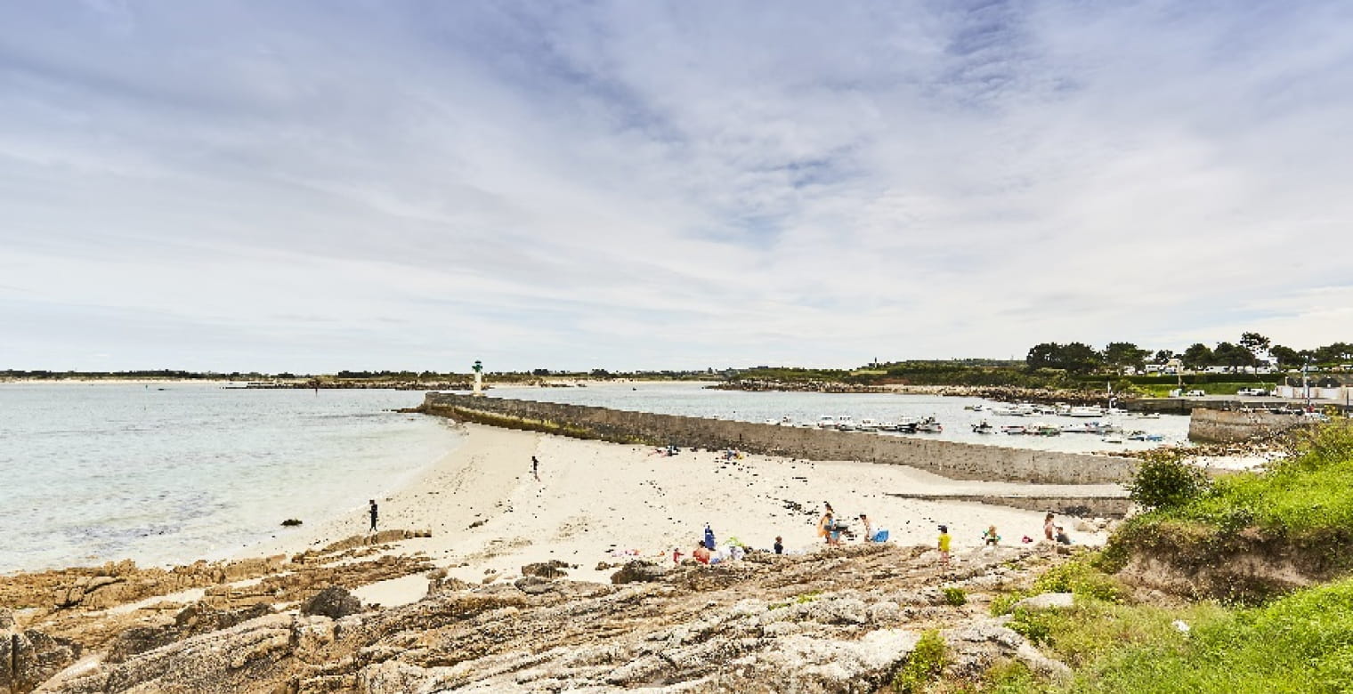 Sibiril-Plage de la Digue-A. Lamoureux