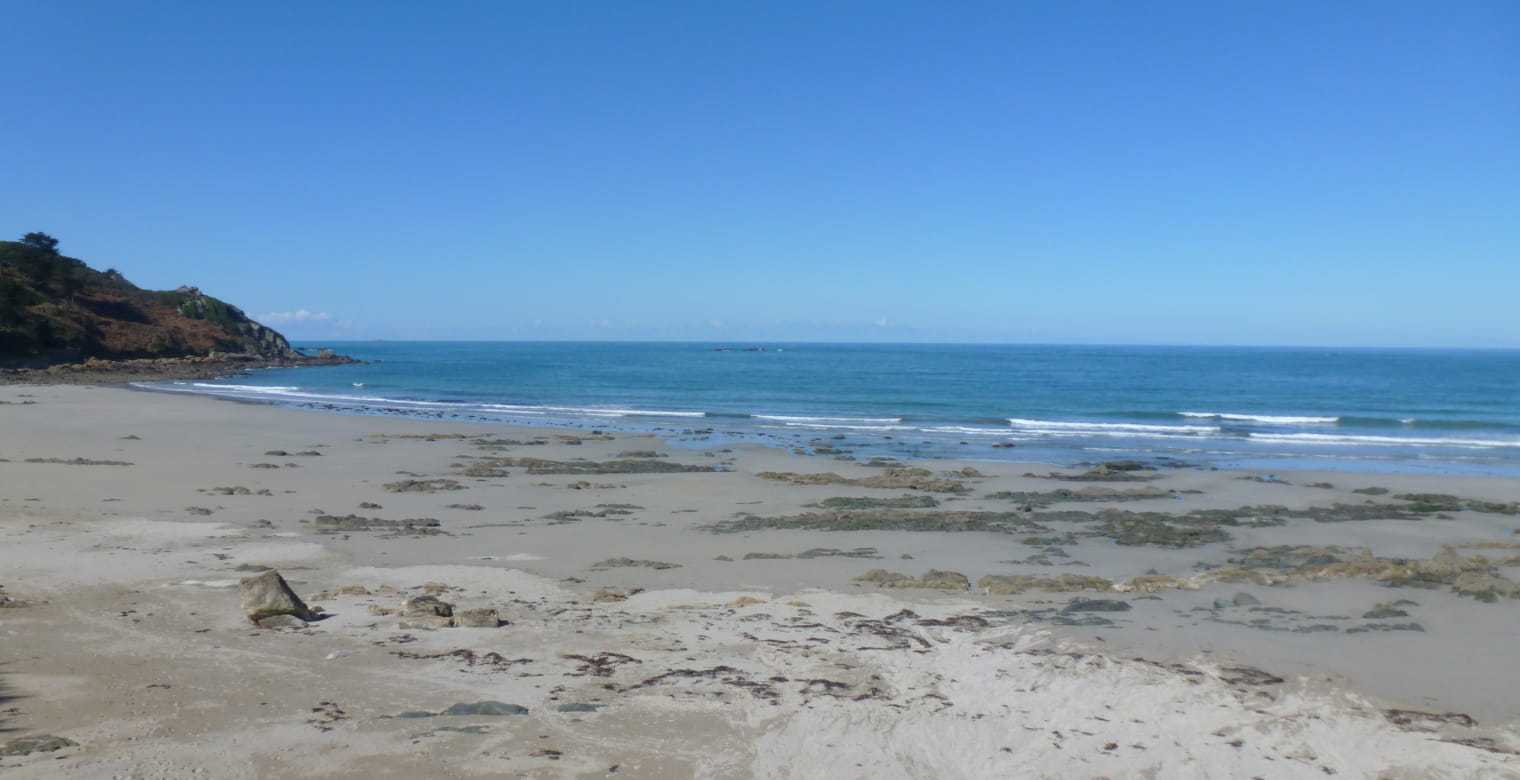 Plage de Pors ar Villiec à Locquirec