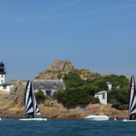 Transfert vers l'île Louët par Carantec Nautisme 