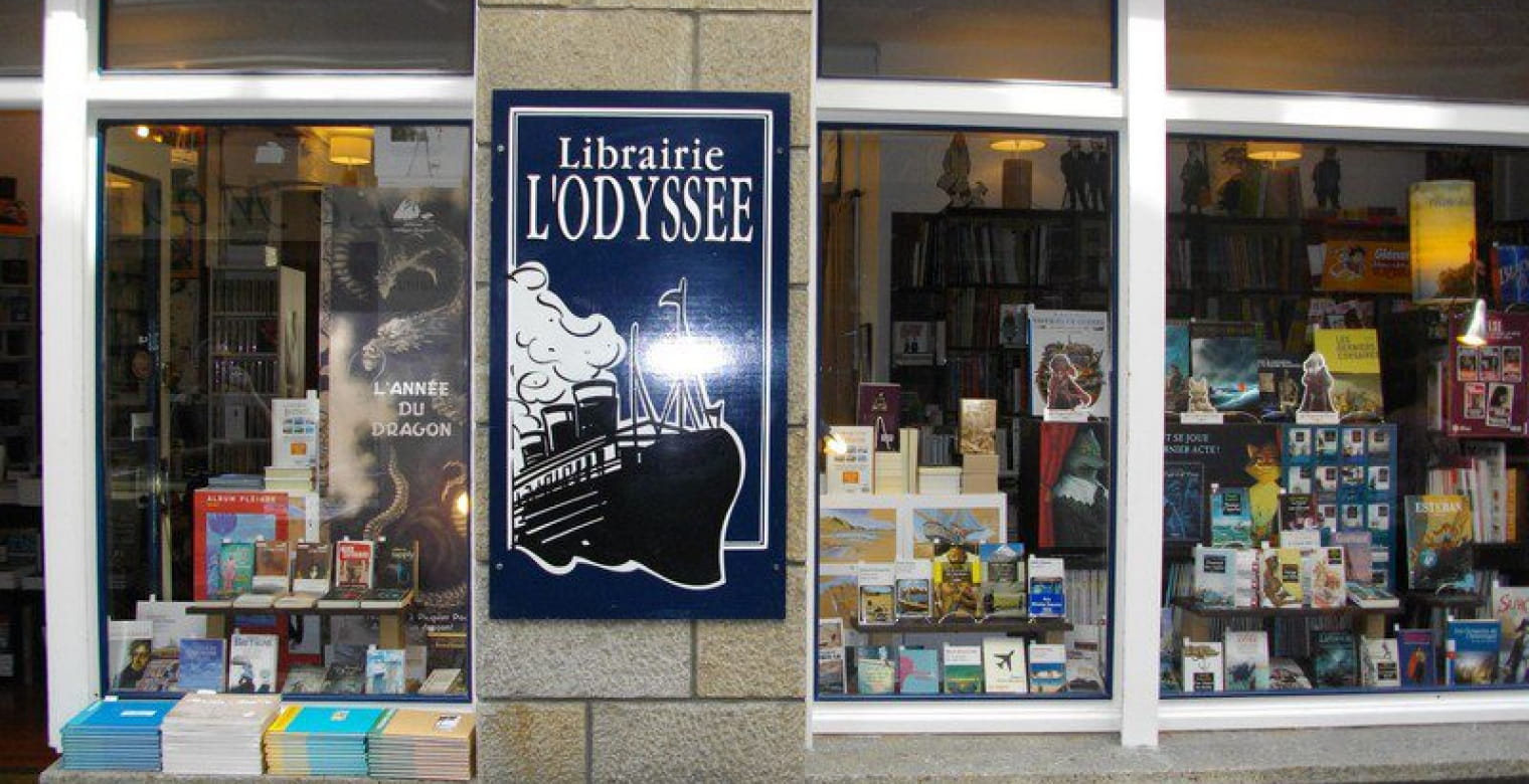 Librairie l'Odyssée Saint-Malo