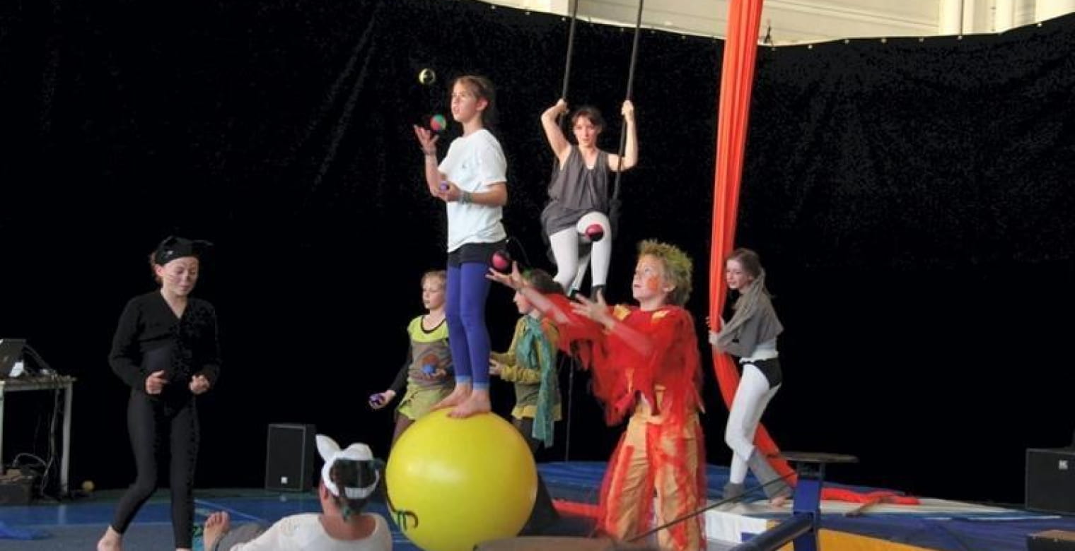 cirque en flotte