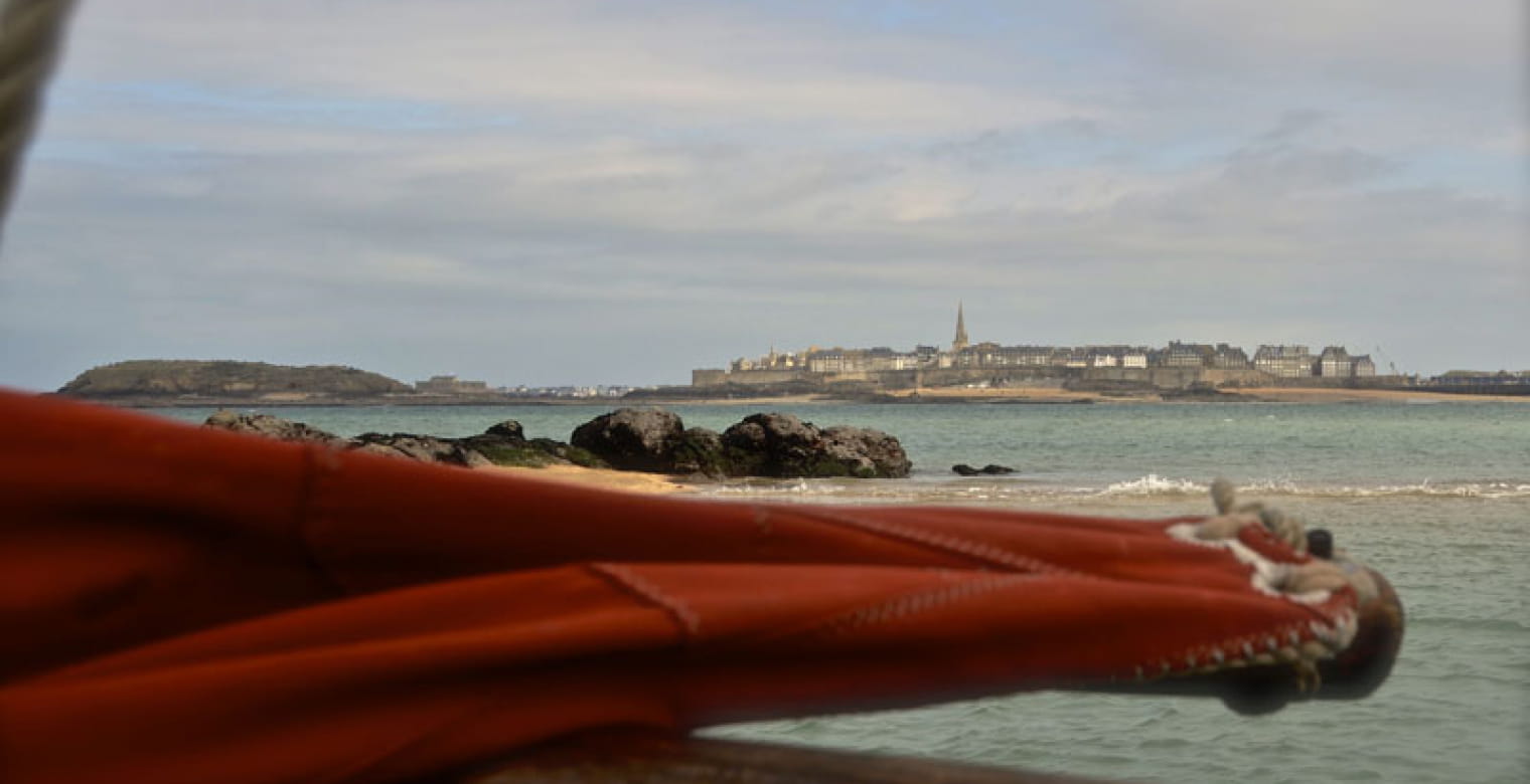 SENSATIONS LITTORAL-vue baie des corsaires-StMalo