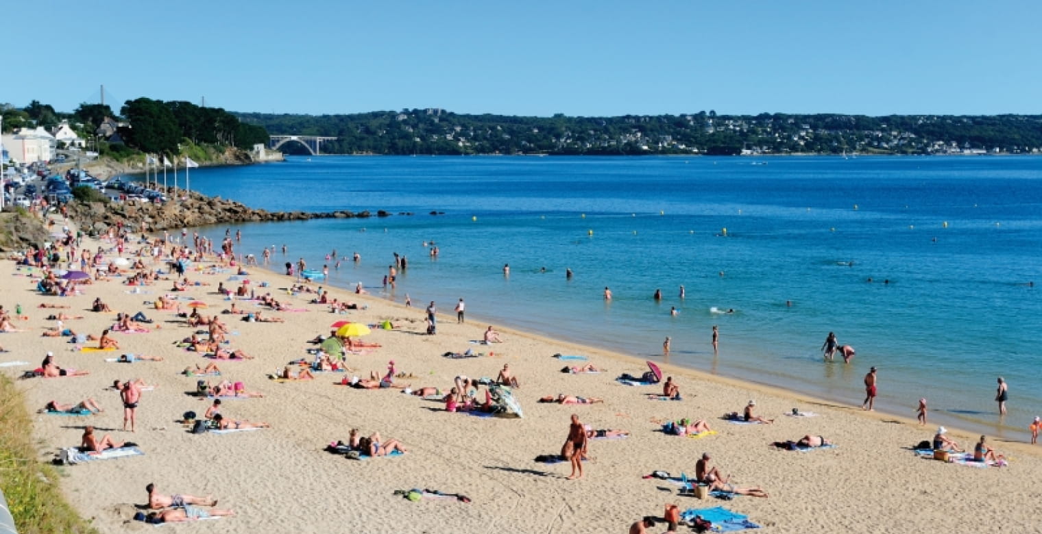 Plage du Moulin Blanc