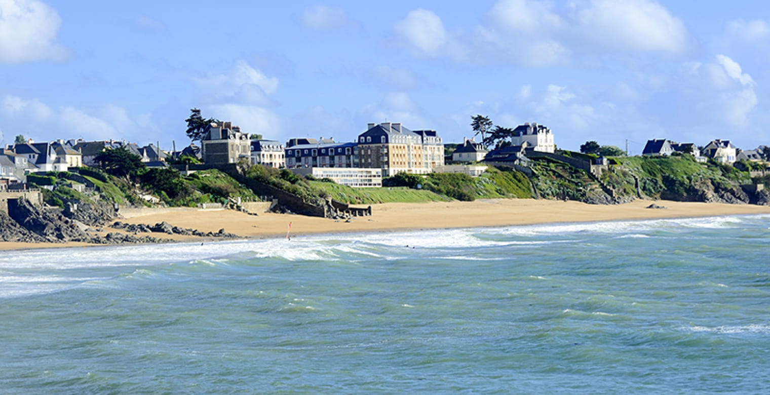 Plage du Minihic à Saint-Malo